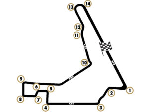 d Carpenter Racing Grand Prix St. Petersburg Track Map Black